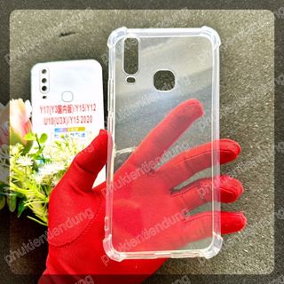 Ốp Lưng Vivo Y17 / Y15 / Y12 / U10 Dẻo Trong Suốt Chống Va Đập Có Gù Bảo Vệ 4 Gốc Silicon Cao Cấp