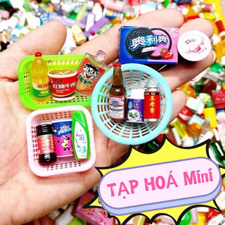  Mô Hình Mini Đồ Dùng Tạp Hóa Siêu Thị Giá Rẻ Trang Trí Nhà Búp Bê Cửa Hàng Tiện Lợi Đồ Chơi Mini DIY 