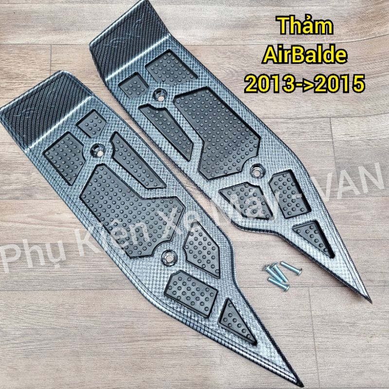 Thảm Gác Chân AB AirBlade 2013->2015 Carbon