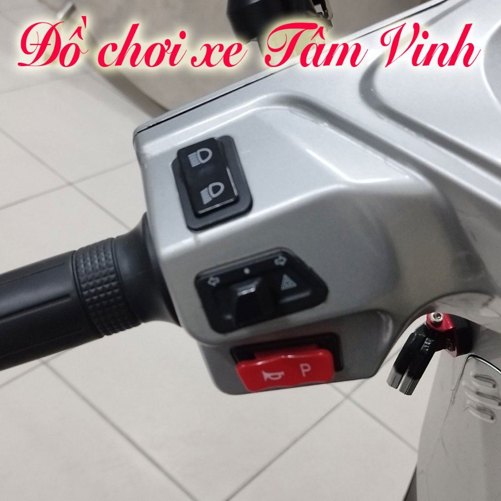 Nút Passing,nhấn còi đá pha Xe điện Vinfast Feliz (S, Neo, 2025Lite), Klara (A2/S2/Neo), Evo (200,Li