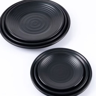 ĐĨA NHỰA TRÒN GÂN NHÁM NHỰA VIỆT NHẬT HAI MÀU ĐEN NÂU  NHIỀU KÍCH CỠ