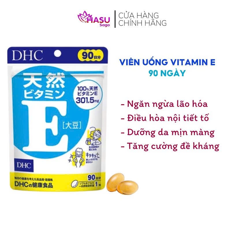 Viên uống DHC  bổ sung Vitamin E 30 ngày