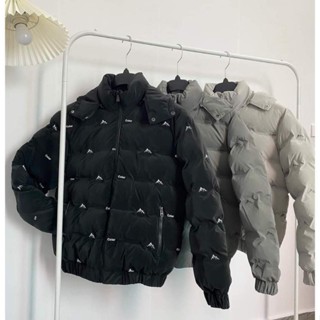  J - Áo khoác phao Nam in nhiệt mũ rời in hoạ tiết Color. Áo phao nam gben áo khoác phao nam nhung dài tay #Hot #2024 