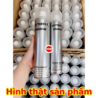 Keo xịt tóc Butterfly Shadow 600ml (Keo Bạc)
