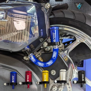 Bình Dầu rời Bonamici kèm ống samco thay thế ống xả cặn lọc gió