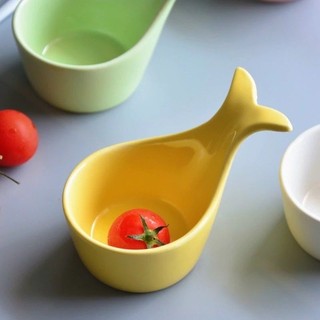 Bát Ăn Dặm Gốm Sứ Hình Đuôi Cá Cho Bé