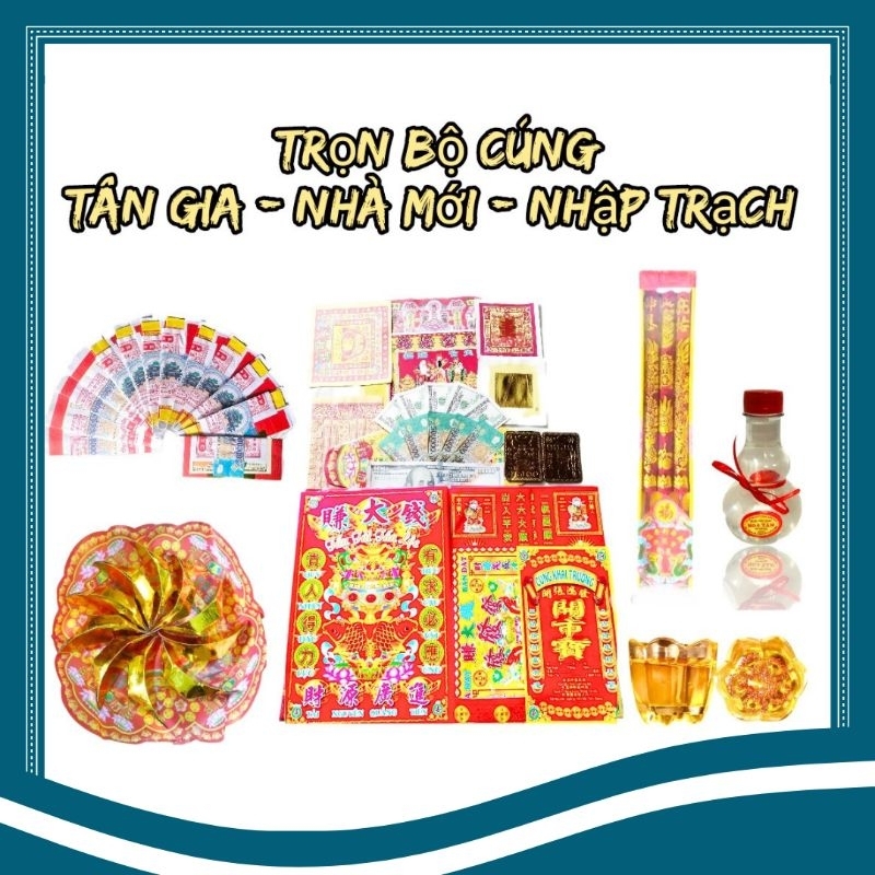 Trọn Bộ Cúng Nhà Mới - Nhập Trạch