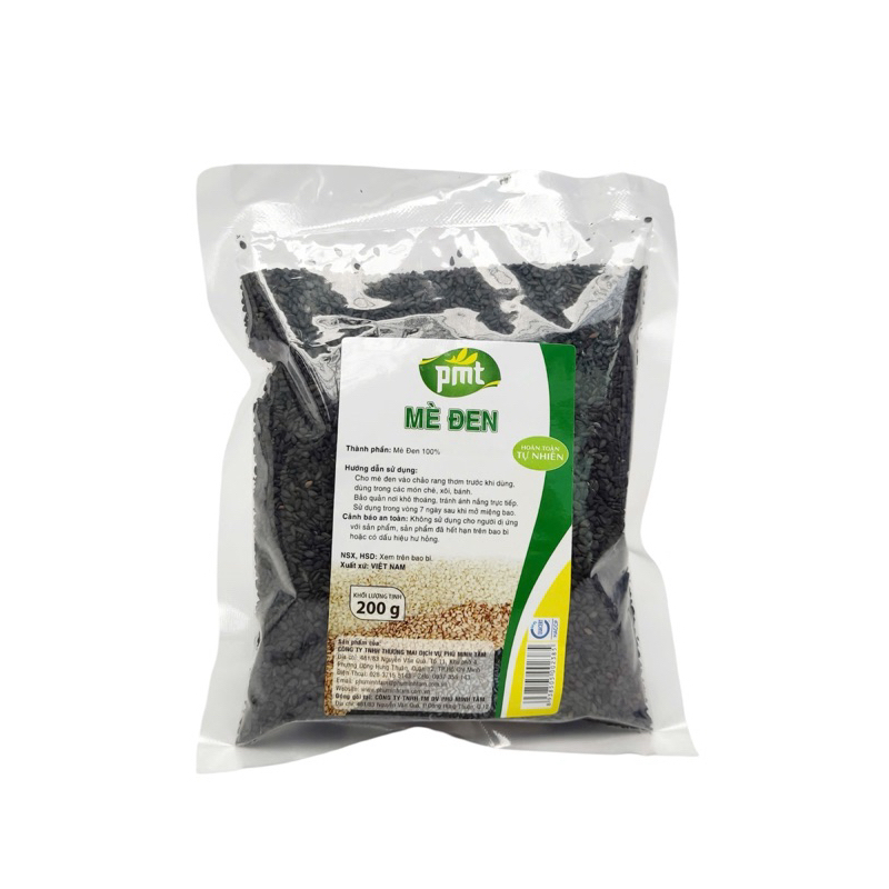 Mè đen Phú Minh Tâm gói 200gr