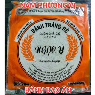 Bánh Tráng Rế Ngọc Ý [12 CÁI] - Bánh Tráng Cuốn Chả Giò - Bánh Tráng Bò Bía - Bánh Bò Bía Đậu Xanh