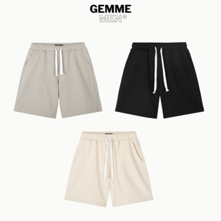 Quần short nỉ chân cua big size trên gối GEMME MEN, thể thao, năng động, big size 55kg - 150kg