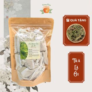 Trà lá ổi non nguyên chất túi lọc gói 30 túi hỗ trợ giảm cân Hương Rừng
