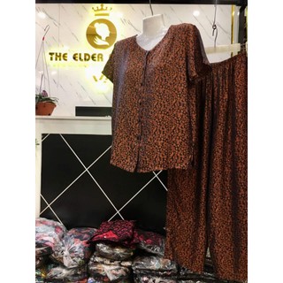 Bộ Lụa Gấm Bà Già  Gấm Thái Tuấn ( SIZE 40-70KG)