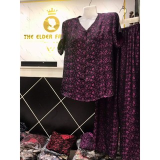 Bộ Lụa Gấm Bà Già  Gấm Thái Tuấn ( SIZE 40-70KG)