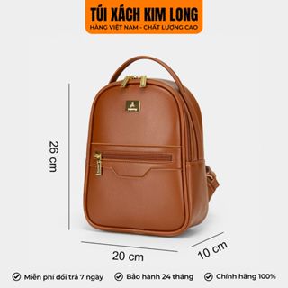  Balo Da Mini Thời Trang Balo Đi Chơi Nhỏ Gọn Cho Nữ Kim Long Yayamy KL623 