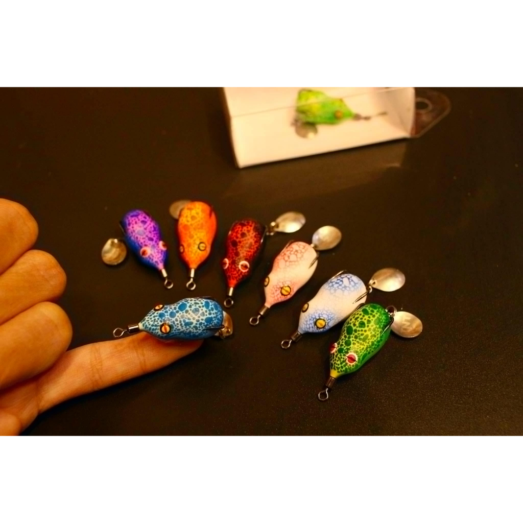 Mòi câu cá lóc nhái hơi siêu nhỏ, Nhái hơi mini MH24