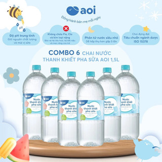 Nước Thanh Khiết Pha Sữa AOI 1.5L