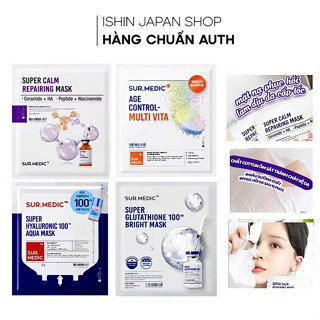 [Bản mới] Mặt nạ dưỡng trắng da Sur Medic Glutathione Mask 1 miếng