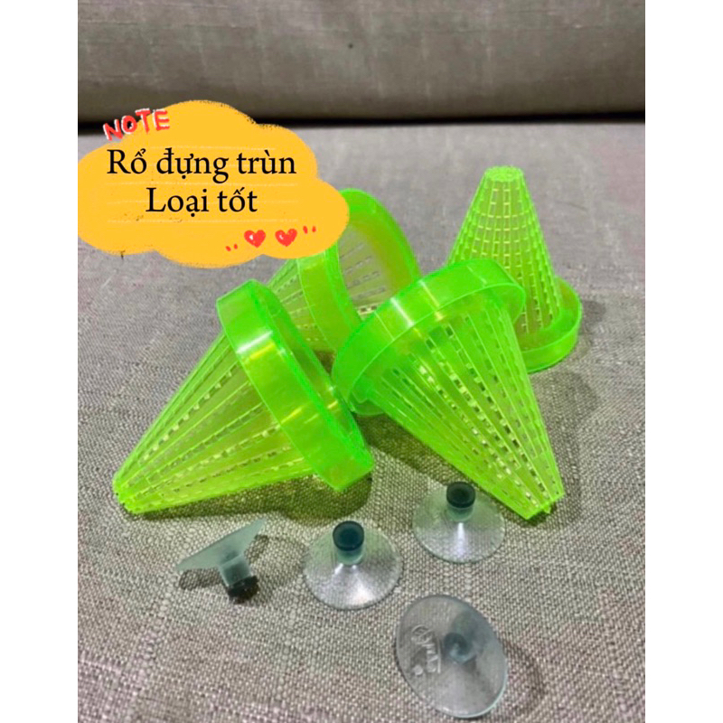 Rổ đựng trùn chỉ cho cá ăn - Phụ kiện cho cá cảnh