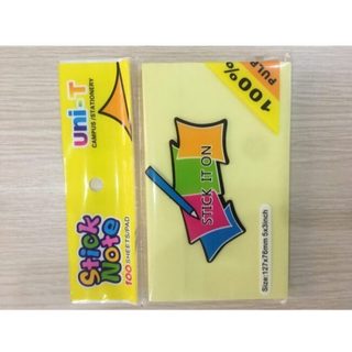 Combo 10 tập Giấy note vàng 3x4 ( kích thước 7,6 x 10,5cm) - SP001085