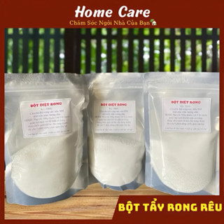 BỘT TẨY RONG RÊU 500G trên nền gạch, xi măng, sân vườn, tường nhà, nấm mốc