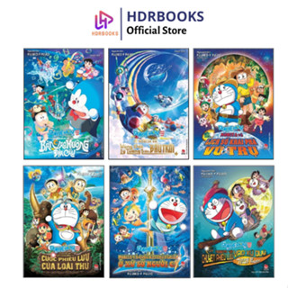 Truyện Tranh - Doraemon Full Màu Movie Story - Nobita Và Thế Giới Trong Tranh, bản giao hưởng Địa Cầu ,Thám hiểm Nam Cực
