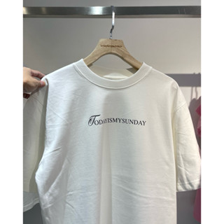 Áo thun trơn Todayismysunday basic logo V3