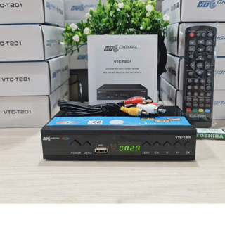 Đầu Thu Kỹ thuật số VTC - T201 xem truyền hình miễn phí Nhóm Kênh VTV , VTC  và các kênh địa phương