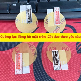 Cường lực dẻo Nano bảo vệ màn hình các loại đồng hồ mặt tròn