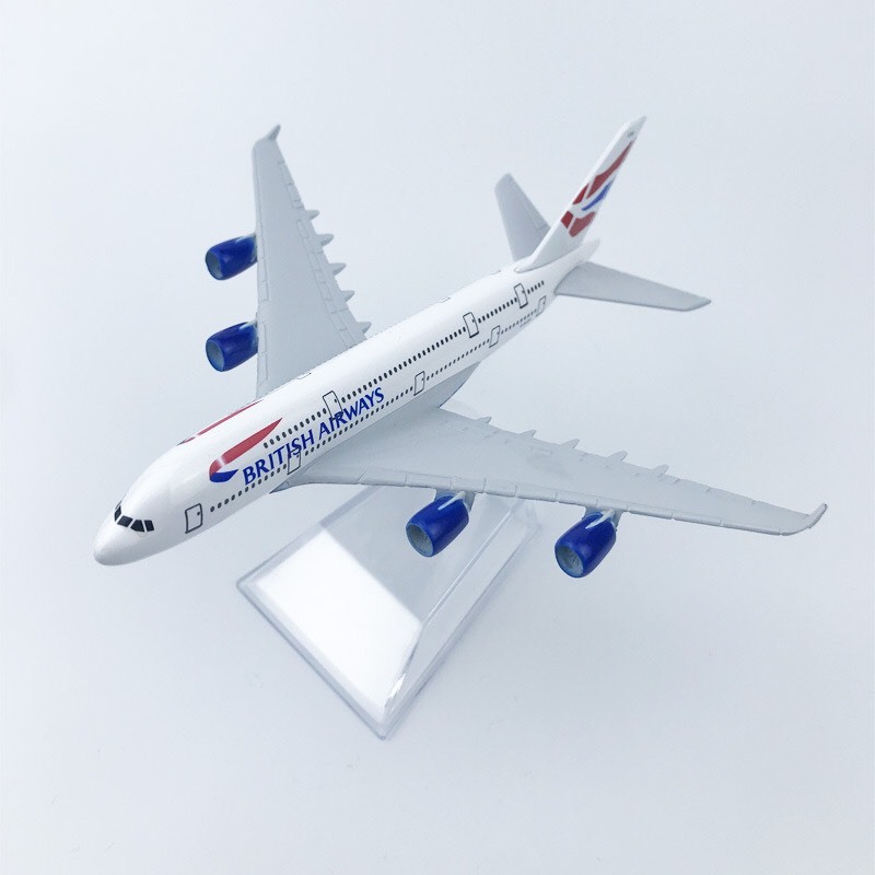 Mô hình máy bay British Airways 16cm