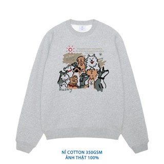 Áo Sweater Lavi Studio Unisex Nam Nữ Local Brand/ Husky