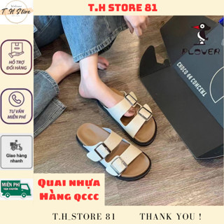 Dép Lê Nữ 2 Quai Ngang Cài Điều Chỉnh Thời Trang Đế 3.5Cm Êm Chân Chống Trượt Cho Nữ  hot trend (Hàng QCCC )