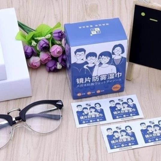 Lau kính Nano, khăn giấy chống bám hơi nước, giấy lau kính chống mờ sương, mồ hôi nhờn