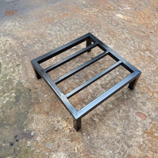   Thép 30x30mm  - Kệ sắt kê chậu hoa Vuông 40x40cm Cao  10-15-20 cm 3 nan - Giá kệ sắt 