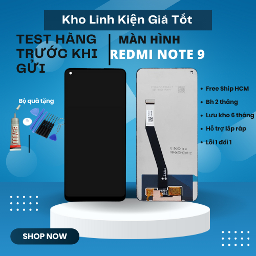 Màn Hình tương thích Xiaomi Redmi Note 9 ( KÈM KEO )