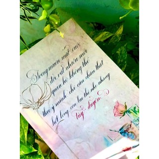 Sổ - Giấy rời viết Thư Pháp / Vintage - A4 (100 trang)