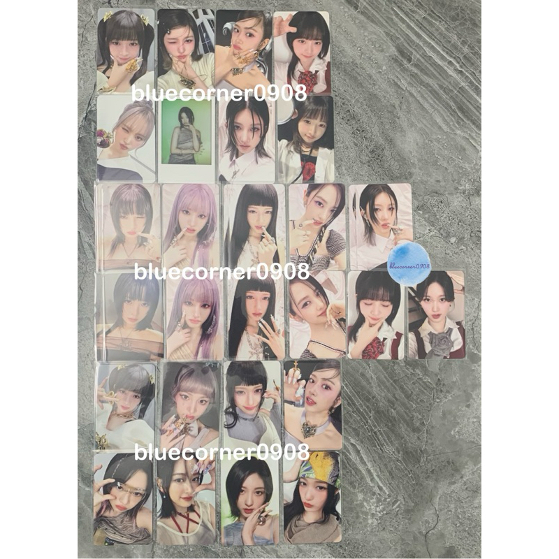 (KHÔNG XÁC NHẬN TIN NHẮN, KHÔNG GỬI HÀNG) Card thẻ ảnh bo góc IVE SWITCH official