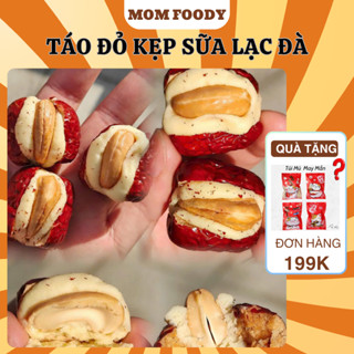 (Sẵn TPHCM) Táo Đỏ Kẹp Sữa Lạc Đà Mix Hạt Điều Hộp 300g Hàng Chuẩn Hằng Du Mục