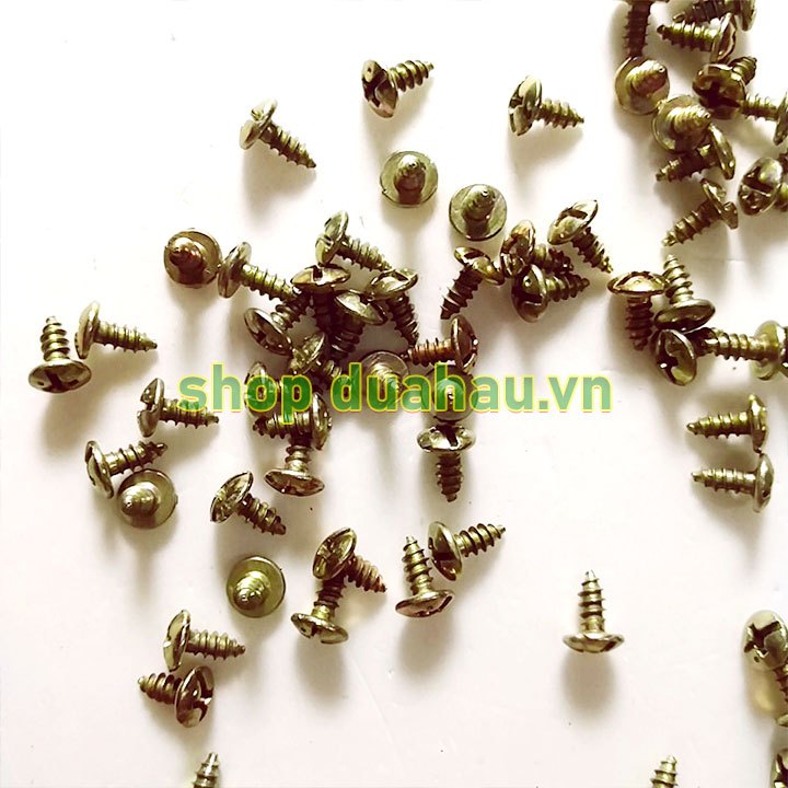 [1 ký] Vít 3x10mm VN - Vàng 7 màu