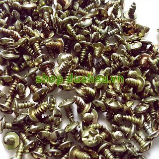 [1 ký] Vít 3x10mm VN - Vàng 7 màu