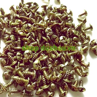 [1 ký] Vít 3x10mm VN - Vàng 7 màu