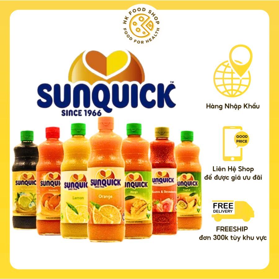 Sunquick nước ép các vị trái cây cô đặc ( 700ml / chai )
