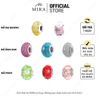 Charm Hạt Pan MIRA & Co. DA003 Đá Đủ Màu Mix Được Tất Cả Dòng Lắc MIRA STORE VN
