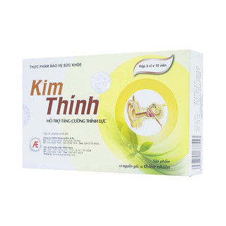 KIM THÍNH - Hỗ trợ tăng cường thính lực [Hộp 30 viên]
