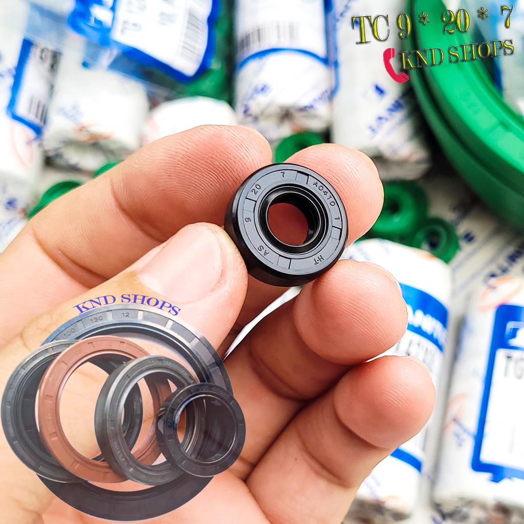 Phốt dầu SOG TC 9*20*7 | Janite TG 9*20*7, Phớt chặn nhớt trục chuyên cho phụ tùng máy bơm nước, xe 