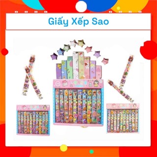 Giấy Xếp Ngôi Sao - Combo 5 Xấp