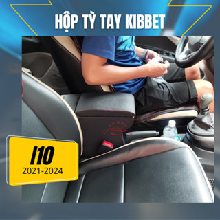 Hộp tỳ tay Hyundai I10 2021-2025 Kibbet lắp bản quạt gió - Không khoan vít, không dùng chung- Hàng theo xe 1490