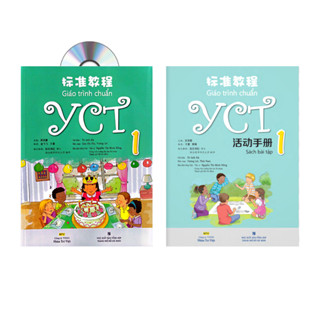 Sách- Combo: Giáo trình chuẩn YCT Tập 1 (Sách Bài Học - Bài Tập)+DVD