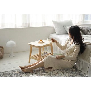 Bàn Gỗ Đầu Giường Cao Cấp Kiểu Hàn - Handside Table