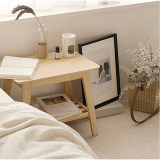 Bàn Gỗ Đầu Giường Cao Cấp Kiểu Hàn - Handside Table