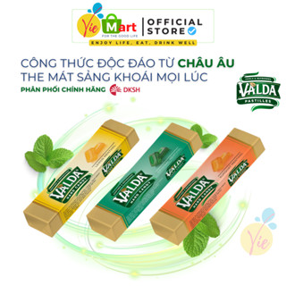 Kẹo Ngậm VALDA Vị Chanh Bạc Hà Quất Thơm Miệng Sảng Khoái - Thanh 10 viên 38g